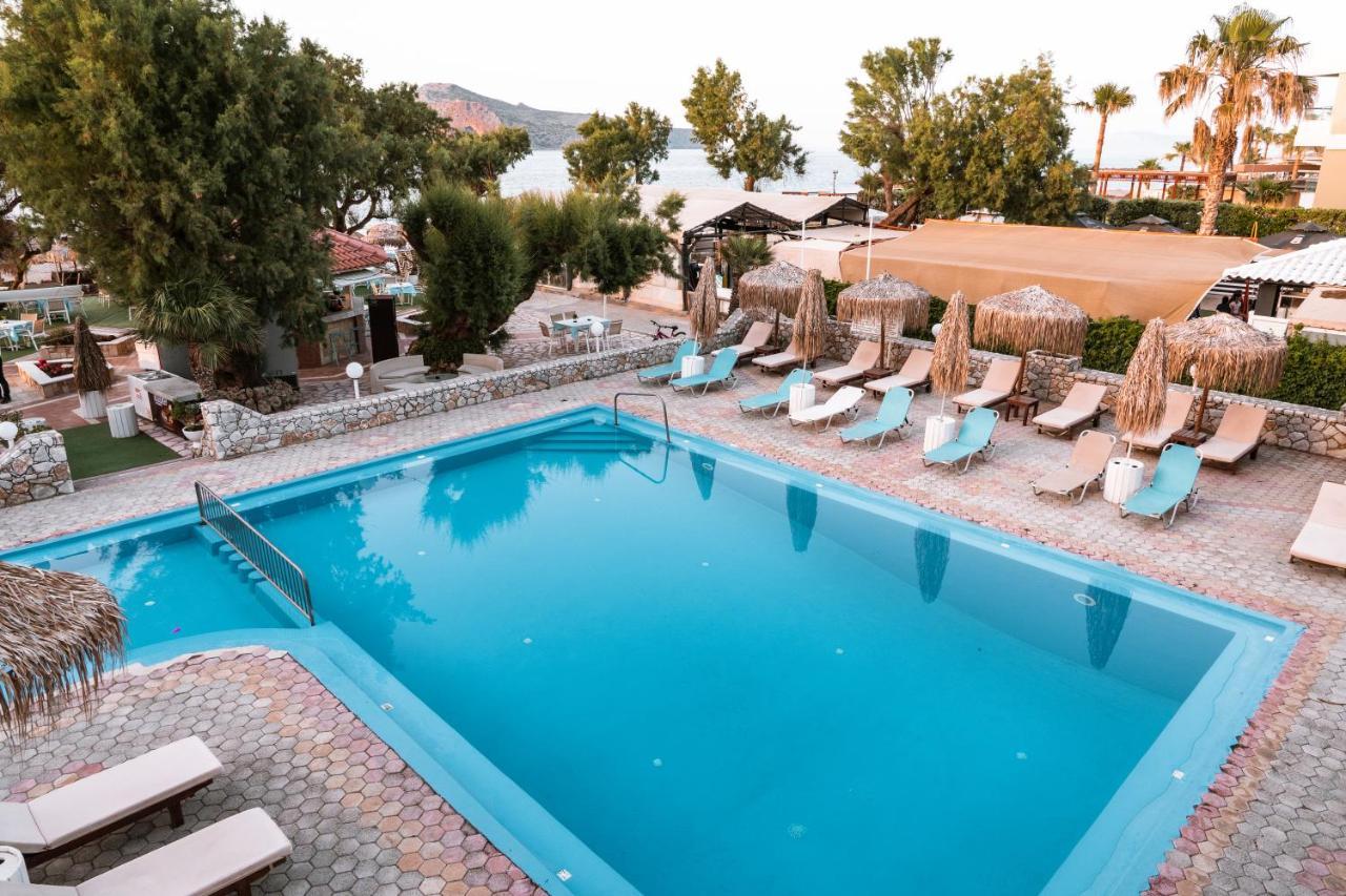 Troulakis Beach Hotel Agia Marina Extérieur photo